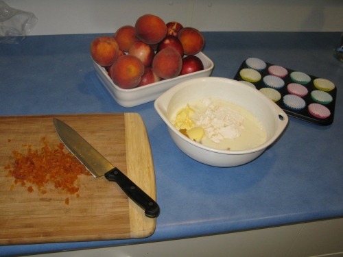 Stonefruit Cupcakes, Two Ways