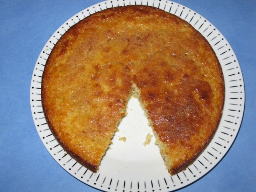 Banana and Hastings Valley Apple Strudel Yoghurt Cake with Honey Cinnamon Glaze