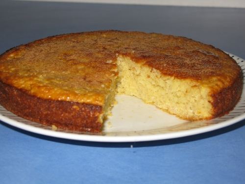 Banana and Hastings Valley Apple Strudel Yoghurt Cake with Honey Cinnamon Glaze