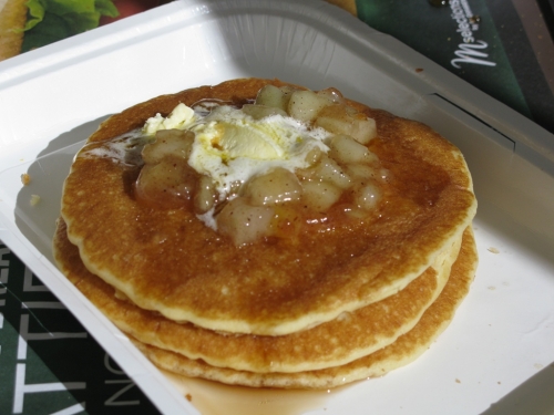 Maccas Apple Hotcakes