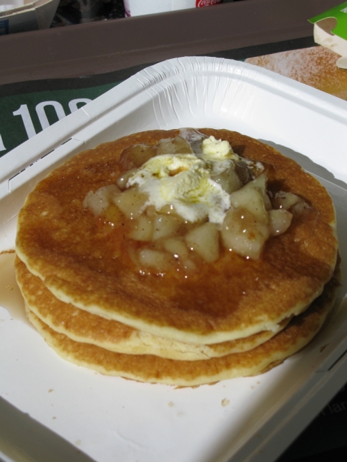 Maccas Apple Hotcakes