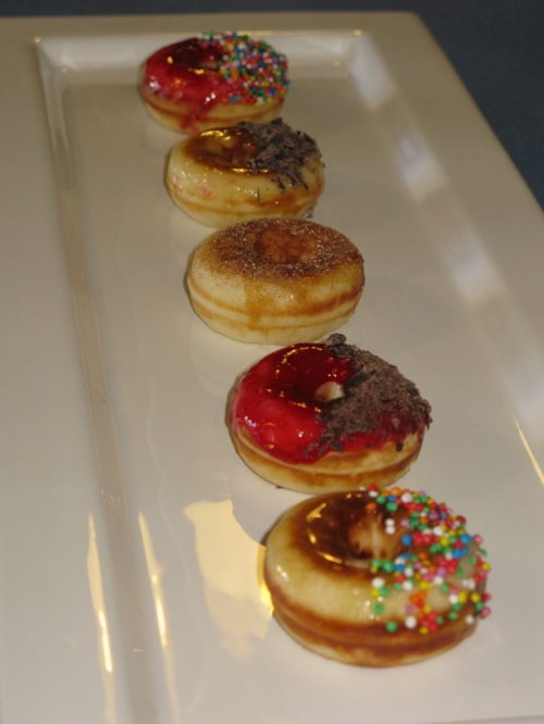 Mini Baked Doughnuts