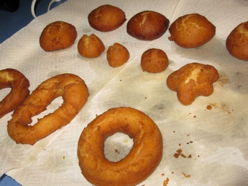 Daring Bakers Challenge - Cinnamon Sugar and Cherry Cola Doughnuts