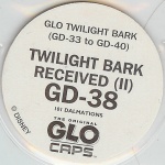 #GD-38
Twilight Bark Received (II)
(Red Glow)

(Back Image)