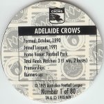 #1
Adelaide Crows
Blue Foil

(Back Image)