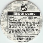 #5
Essendon Bombers
Blue Foil

(Back Image)