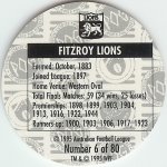 #6
Fitzroy Lions
Blue Foil

(Back Image)