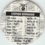 #19
Stephen Kernahan
Blue Foil

(Back Image)