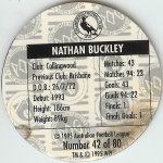 #42
Nathan Buckley

(Back Image)