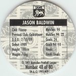 #48
Jason Baldwin

(Back Image)