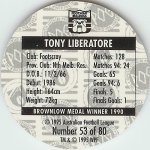 #53
Tony Liberatore

(Back Image)