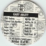 #58
Gary Ablett

(Back Image)