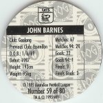 #59
John Barnes

(Back Image)