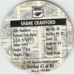#61
Shane Crawford

(Back Image)