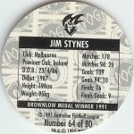 #64
Jim Stynes

(Back Image)