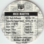 #68
Mick Martyn

(Back Image)
