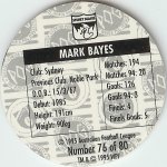 #76
Mark Bayes

(Back Image)