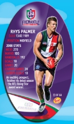 #23
Rhys Palmer

(Back Image)