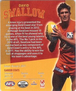 #33
David Swallow

(Back Image)
