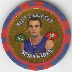 Brian Harris
Best & Fairest
Western Bulldogs
(Front Image)