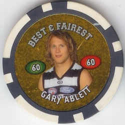 Gary Ablett
Best & Fairest
Geelong
(Front Image)