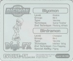 #14
Biyomon<br />Birdramon

(Back Image)