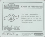 #53
Crest of Friendship

(Back Image)