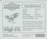 #63
DemiDevimon

(Back Image)