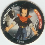 #25
Android 17
Power 1400<br />3 Stars
(Front Image)