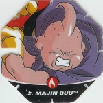 #2
Majin Buu
Power 16,000,000
Fire<br />Green Back<br />Cut #1 (&reg;)
(Front Image)