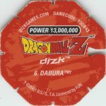 #6
Dabura
Power 13,000,000
Water<br />Red Back<br />Cut #2 (&trade;)
(Back Image)