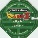 #9
Gohan
Power 6,000,000
Water<br />Green Back<br />Cut #2 (&trade;)
(Back Image)