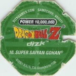#10
Super Saiyan Gohan
Power 10,000,000
Water<br />Green Back<br />Cut #1 (&reg;)
(Back Image)