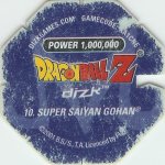 #10
Super Saiyan Gohan
Power 1,000,000
Earth<br />Blue Back<br />Cut #1 (&reg;)
(Back Image)