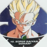 #10
Super Saiyan Gohan
Power 1,000,000
Earth<br />Blue Back<br />Cut #1 (&reg;)
(Front Image)