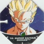 #10
Super Saiyan Gohan
Power 1,000,000
Earth<br />Blue Back<br />Cut #2 (&trade;)
(Front Image)