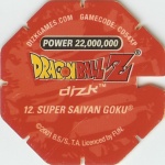 #12
Super Saiyan Goku
Power 22,000,000
Fire<br />Red Back<br />Cut #1 (&reg;)
(Back Image)
