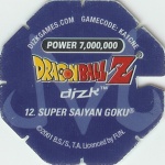 #12
Super Saiyan Goku
Power 7,000,000
Water<br />Blue Back<br />Cut #1 (&reg;)
(Back Image)