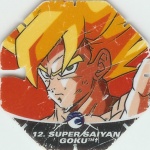 #12
Super Saiyan Goku
Power 21,000,000
Water<br />Blue Back<br />Cut #2 (&trade;)
(Front Image)
