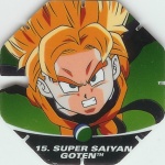 #15
Super Saiyan Goten
Power 13,000,000
Earth<br />Blue Back<br />Cut #1 (&reg;)
(Front Image)