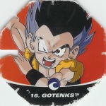 #16
Gotenks
Power 14,000,000
Water<br />Red Back<br />Cut #1 (&reg;)
(Front Image)