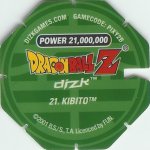 #21
Kibito
Power 21,000,000
Earth<br />Green Back<br />Cut #1 (&reg;)
(Back Image)