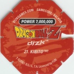 #21
Kibito
Power 7,000,000
Earth<br />Red Back<br />Cut #2 (&trade;)
(Back Image)