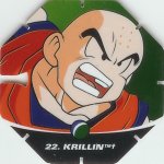 #22
Krillin
Power 14,000,000
Earth<br />Red Back<br />Cut #2 (&trade;)
(Front Image)