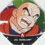 #22
Krillin
Power 10,000,000
Fire<br />Green Back<br />Cut #1 (&reg;)
(Front Image)