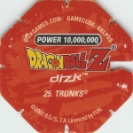 #25
Trunks
Power 10,000,000
Fire<br />Red Back<br />Cut #1 (&reg;)
(Back Image)