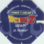 #25
Trunks
Power 11,000,000
Water<br />Blue Back<br />Cut #1 (&reg;)
(Back Image)