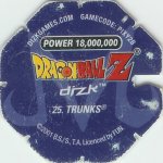 #25
Trunks
Power 18,000,000
Fire<br />Blue Back<br />Cut #1 (&reg;)
(Back Image)
