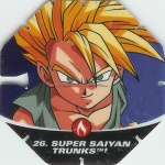 #26
Super Saiyan Trunks
Power 2,000,000
Fire<br />Blue Back<br />Cut #2 (&trade;)
(Front Image)