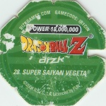 #28
Super Saiyan Vegeta
Power 18,000,000
Water<br />Green Back<br />Cut #1 (&reg;)
(Back Image)